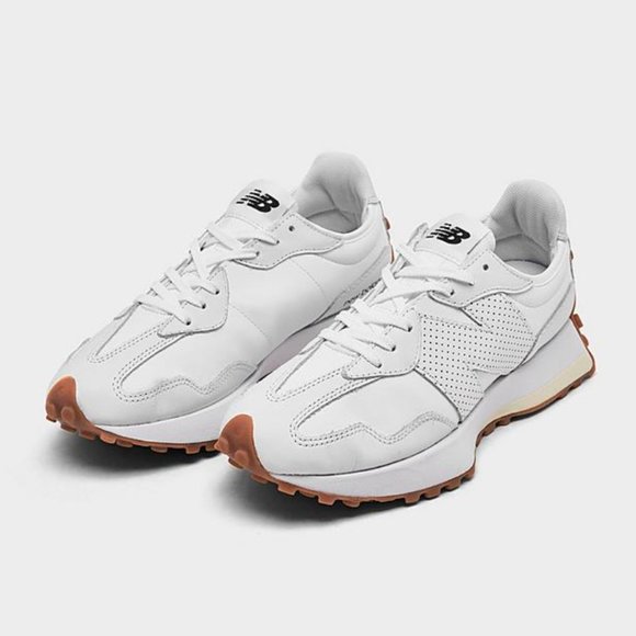 New Balance 327 Leather Women Sneakers Shoes White size 5.5  NEW  #WS327LS - Picture 8 of 15